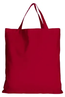 Produktbild von 10er Pack Baumwolltasche - 28 Farben | mit zwei kurzen Henkeln | 38x42cm