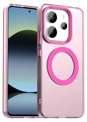 Produktbild von Techsuit - CandyCase MagSafe-Schutzhülle für Xiaomi Redmi Note 14 5G - rosa