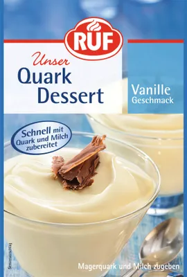 Image de Dessert au fromage blanc Ruf Vanille