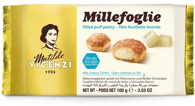 Produktbild von Matilde Vicenzi Millefoglie Milk Creamy Centre 100g