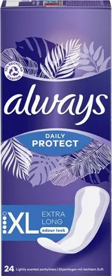 Produktbild von Always – Slipeinlagen – Extra lang – 24 Slipeinlagen - 1 Stück