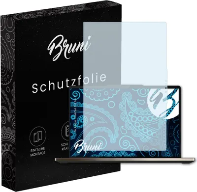 Produktbild von Bruni Basics-Clear 2x Schutzfolie kompatibel mit Lenovo ThinkPad Z13 (Gen 2) Folie