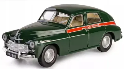 Zdjęcie produktu dla Daffi Warszawa M-20 1:43 - Model Samochodu Prl