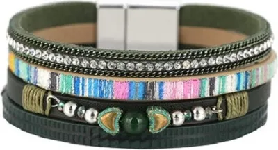 Produktbild von Armband SA-18319 in Grün - Damenarmband KP18319