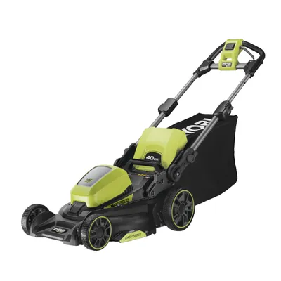 Image de Ryobi RY36LM40A-0 Tondeuse à gazon, sans fil, 36 V, 40 cm, 25-75 mm, mulching (carter uniquement)