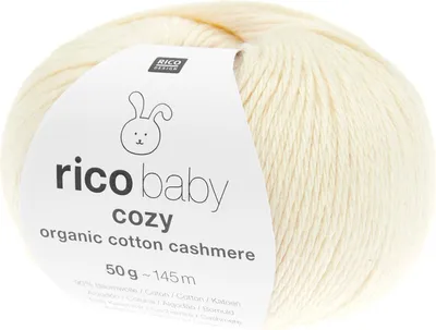 Produktbild von Rico - Baby Cozy Organic Baumwolle Cashmere 0001 creme