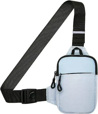 Produktbild von OKWISH Umhängetasche Brusttasche Herren, Schultertasche, Sling Bag Herren, für Outdoor Camping Reisen Wandern Radfahren Multipurpose Tagepacks blau