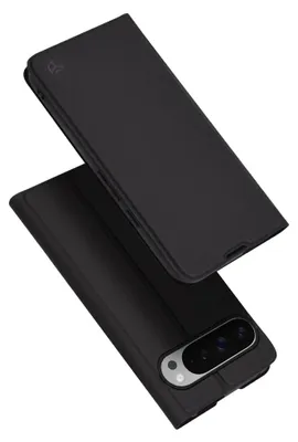 Zdjęcie produktu dla Etui książkowe Techsuit Magskinpoliuretan do Google Pixel 9 Pro XL – czarne