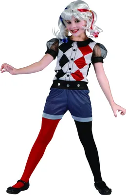 Produktbild von Kostüm Harlekin für Mädchen! L 10-12 Jahre (130-140 cm)