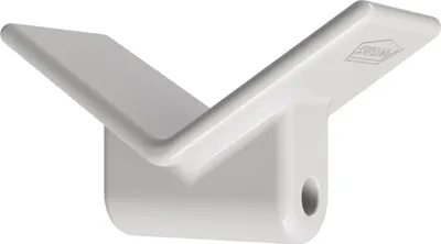 Produktbild von Polyurethan Bughalter Bugstütze Bugschutz Bugpuffer Bugmaul SUPROD, 75 mm, grau