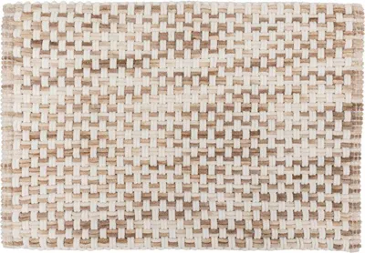 Produktbild von Geflochtener badeteppich taupe 50x75cm - 5 five simply smart