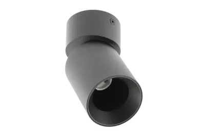 Produktbild von GTV lighting Deckenleuchte FRAGO, aluminium, 70x160mm, IP20, max 20W, rund, schwarz