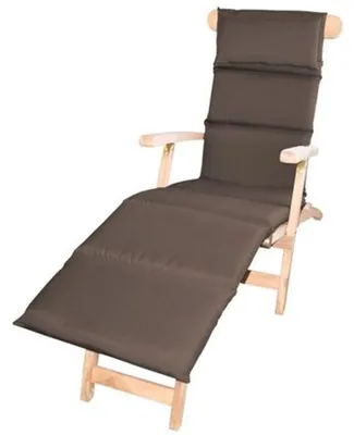 Produktbild von Polster-Auflage für Sonnenliege mit Kopfkissen Rollstepp-Deckchair Gartenliege