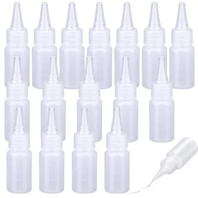 Immagine prodotto di Set di 16 flaconi di plastica riutilizzabili da 10 ml