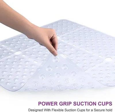 Produktbild von Famanu Duschmatte Antirutschmatte - Badezimmeraccessoire 70 x 70 cm