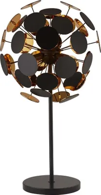 Produktbild von Tischleuchte, Stahl schwarz gold, H 65 cm