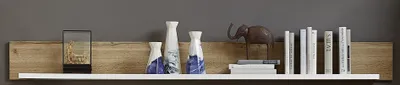 Zdjęcie produktu dla Półka ścienna FUN PLUS biały / odzyskany dąb