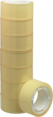 Produktbild von tesa STANDARD Klebefilm transparent 19,0 mm x 10,0 m 8 Rollen