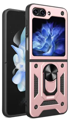 Obrázek produktu pro imoshion Odolný zadní kryt s kroužkem Samsung Galaxy Z Flip 5 – růžové zlato