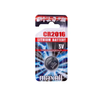 Obrázek produktu pro Maxell knoflíková baterie CR2016 3V 90mAh Lithium 1ks.