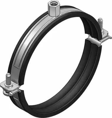 Obrázek produktu pro MEFA ventilační svorka Doppio 20x1,5, DN 125 M8/M10 TPE, 1 ks.