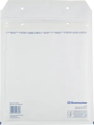 Produktbild von Soennecken Luftpolstertasche 2374 E/2 210x265mm hk ws 100 St./Pack.