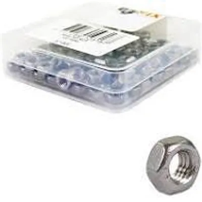 Produktbild von Bofix-Box mit 50 Edelstahlmuttern m3
