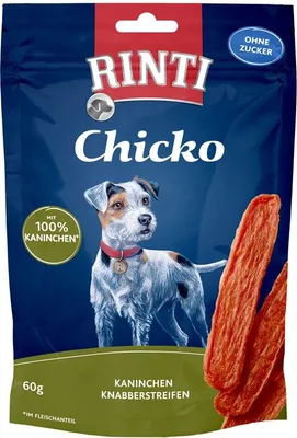 Produktbild von Rinti Chicko Kaninchen Knabberstreifen 12 x 60 g
