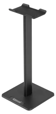 Zdjęcie produktu dla Podstawka na słuchawki - Stojak na słuchawki - Aluminium - 22 x 9,5 x 9,5 cm - Czarny