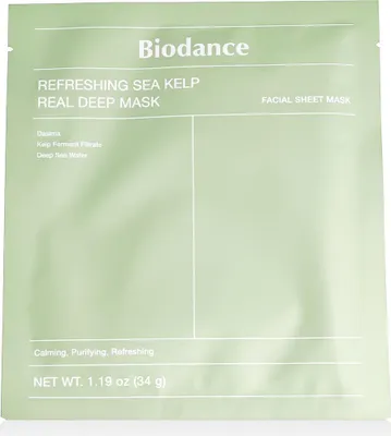Obrázok produktu pre Biodance Osviežujúca maska z morských rias Real Deep Mask 34 g