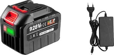 Obrázek produktu pro Baterie pro elektrické nářadí, kapacita 22500mAh, kompatibilní s 18V-21V, nabíječka 1x928VF-1