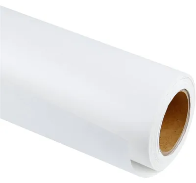 Produktbild von Kraftpapierrolle Weiß 76,2 cm x 30 m Recyclingpapier für Verpackung & Basteln