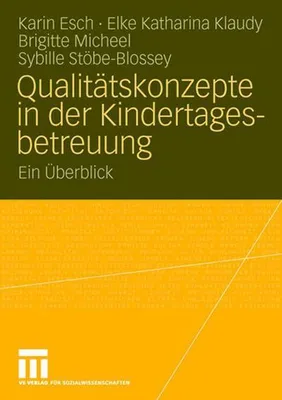 Zdjęcie produktu dla Qualitätskonzepte in der Kindertagesbetreuung