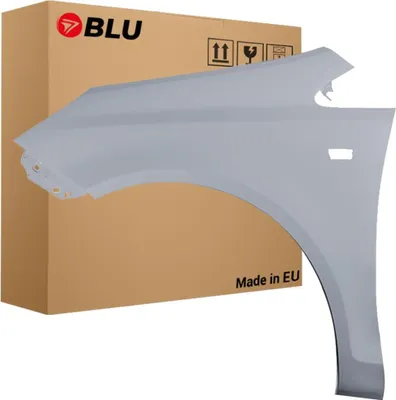 Immagine prodotto di BLU Parafango compatibile con Opel Corsa D Z163 Sinistra Silber LichtSilber | 2006-2014 | Anteriore | Verniciato | Pronto per il montaggio | Zincato