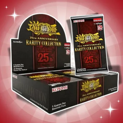 Produktbild von Yu-Gi-Oh! 25th Anniversary Rarity Collection Display Deutsch – 24 Booster