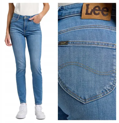 Produktbild von Lee | Damenjeans Scarlett High Denim Stretch Skinny Fit High Waist W27 L33