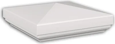Produktbild von Profhome 476101 Vollbalustrade Pfostenabdeckung Außenstuck Balustrade-Dekoration