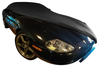 Image de Housse de voiture intérieure adaptée à Jaguar XKR Coupe Noir NEU Bâche de