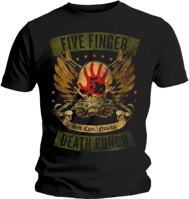 Produktbild von Five Finger Death Punch - Locked&Loaded, T-Shirt