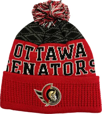 Produktbild von Wintermütze für Kinder mit Ottawa Senators NHL-Puckmuster