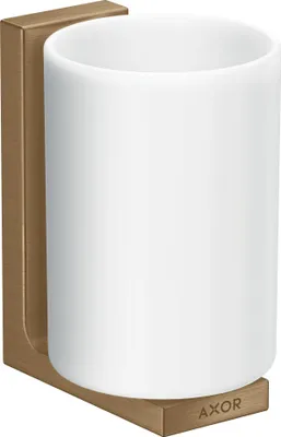 Produktbild von Zahnputzbecher AXOR UNIVERSAL brushed bronze