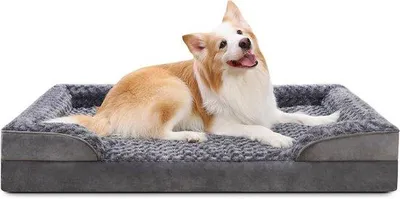 Immagine prodotto di Letto ortopedico per cani XL con fodera sfoderabile e lavabile e fondo antiscivolo