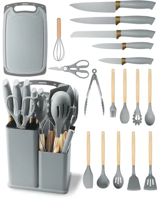 Immagine prodotto di Set da cucina da 19 pezzi, con coltelli e accessori per la cucina