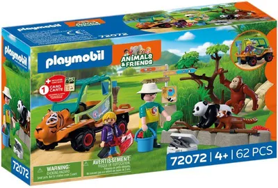 Produktbild von 72072 Animals & Friends Zoo: Tierpflegermobil