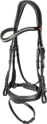 Immagine prodotto di Kieffer - Briglia "Amy Snaffle", cuoio BZ4018 (Cob) (Nero)
