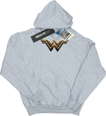 Produktbild von DC Comics - "Justice League" Kapuzenpullover für Mädchen BI8661 (152-158) (Grau)