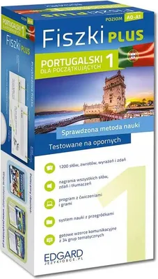 Zdjęcie produktu dla Portugalski dla początkujących Fiszki PLUS