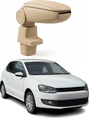 Image de Accoudoir pour VW Polo V HB 2009-2014 Vinyl Abs Beige
