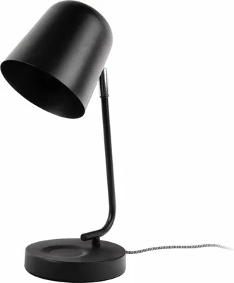 Produktbild von Leitmotiv - Tischleuchte Encantar - Schwarz - Ø15cm Tischlampe - Nachttischlampe, Wohnzimmer, Schlafzimmer
