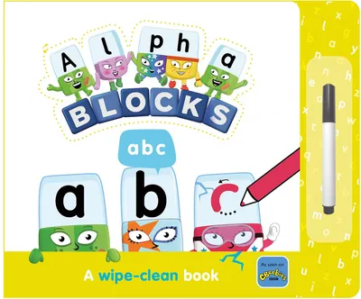 Produktbild von Alphablocks ABC: A Wipe-Clean Book
